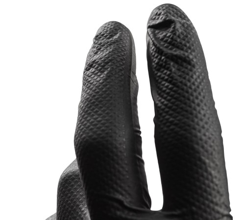 RUNTEC RT-GLVS-XL Перчатки Tenacity нитриловые высокопрочные, размер XL (100 штук)