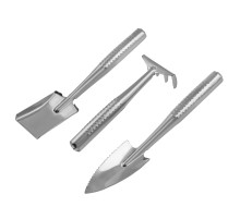 Набор по уходу за комнатными растениями, цельнометаллический, 3 предмета, Luxe, Palisad