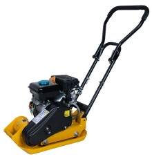 Виброплита TOR T-50 48кг, 8,5кН Loncin коврик, колесный комплект