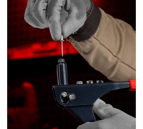 Заклепки 4.0 х 10 мм RAL 9003, сигнально-белые, 50 шт Matrix