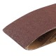 Лента абразивная бесконечная, P 80, 75 х 457 мм, 3 шт Matrix