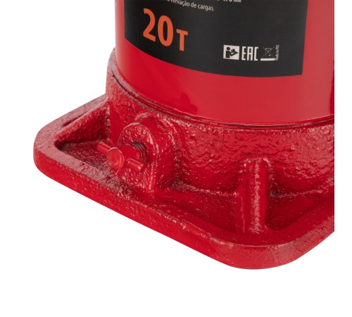 Домкрат гидравлический бутылочный, 20 т, h подъема 250-470 мм Sparta Домкрат гидравлический бутылочный, 20 т, h подъема 250-470 мм Sparta