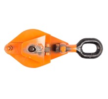 Блок монтажный однорольный с  ушком TOR HQG(L) K1-2,0 т с откидной щекой (T)