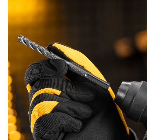 Бур по бетону, цельная крестовая пластина, 8x115 мм, SDS PLUS Denzel