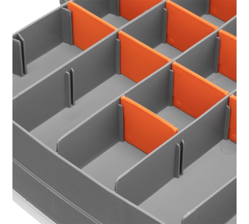 Органайзер двухсторонний 325 x 280 x 85 мм, пластик Stels