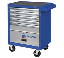 Тележка инструментальная, 5 выдвижных ящиков и отсек, "ОПТИМА", синяя МАСТАК 522-05581MB
