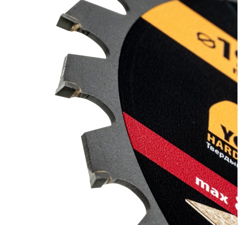 Пильный диск по дереву с гвоздями, ф190 х 30 мм, 24 зубов Denzel