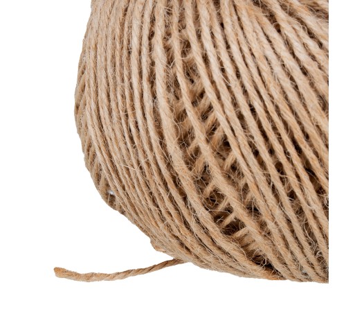 Шпагат джутовый, 365 ДНЕЙ,  1,5мм, L 90м 4-ниточный