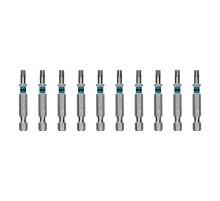 Бита Torx 25х50мм, сталь S2, шестигр., 10 шт. Gross