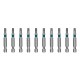 Бита Torx 25х50мм, сталь S2, шестигр., 10 шт. Gross