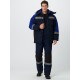 Костюм зимний Фаворит-Мега (тк.Протек,240) п/к, т.синий/черный/васильковый
