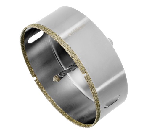 Сверло алмазное по керамограниту, 115 х 67 мм, трехгранный хвостовик Matrix