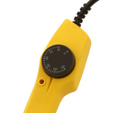 Аппарат для сварки пластиковых труб DWP-750, 750 Вт, 0-300 град, 4 насадки, 20-40 мм Denzel