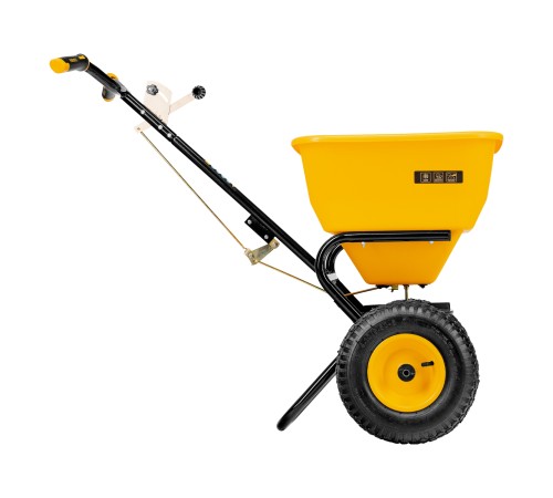 Механическая сеялка на колесах, 45 л Denzel Механическая сеялка на колесах, 45 л Denzel