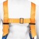 Удерживающе-страховочная привязь, модель УСП II, наплечные и набедренные лямки, высокий кушак Сибртех