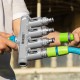 Разветвитель четырехканальный, с внутренней резьбой 3/4", алюминий, LUXE Palisad