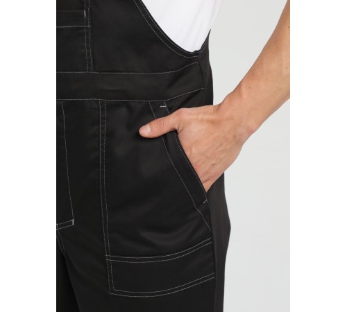 Костюм Виват-2 Премиум CH МВО (тк.Смесовая,240) п/к, черный/оранжевый