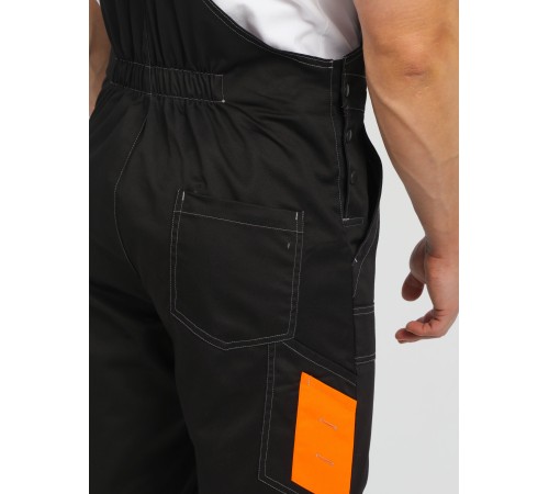 Костюм Виват-2 Премиум CH МВО (тк.Смесовая,240) п/к, черный/оранжевый