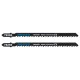 Полотна для электролобзика  по дереву, 2 шт, ( 3104L-T144DL ) Gross