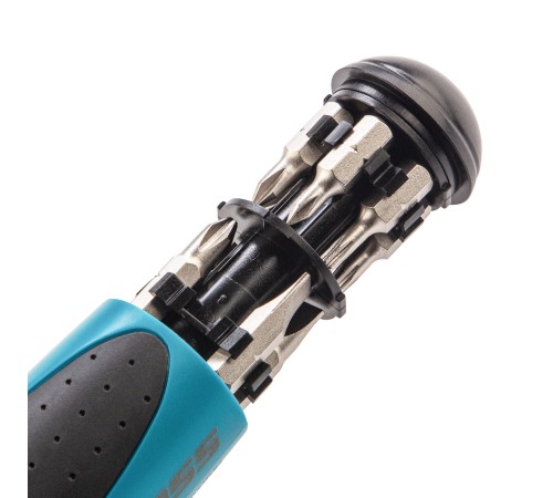 Отвертка реверсивная, механизм SmartPush 12 шт, S2 Gross