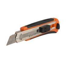 Нож строительный 18мм, 3 дополнительных лезвия, Sturm!