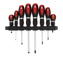 Набор отверток "Era", 8 шт, CrV, трехкомпонентная рукоятка Matrix