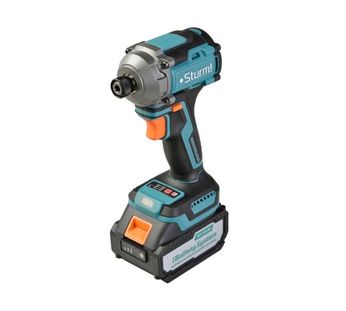 CD250H Винтоверт ударн б/щ Sturm!, 18В, 1BatterySystem, 250Нм, 1/4", 1x4.0Ач, кейс CD250H Винтоверт ударн б/щ Sturm!, 18В, 1BatterySystem, 250Нм, 1/4", 1x4.0Ач, кейс