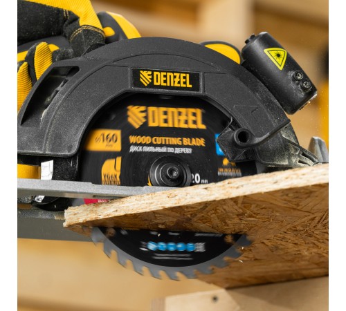 Пильный диск по дереву ф160 х 20 мм, 36 зубьев Denzel