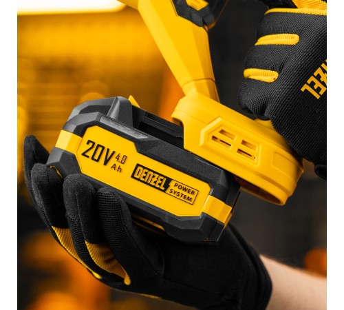 Пила сабельная аккумуляторная бесщет. RS-250, Li-Ion, 20 В Denzel