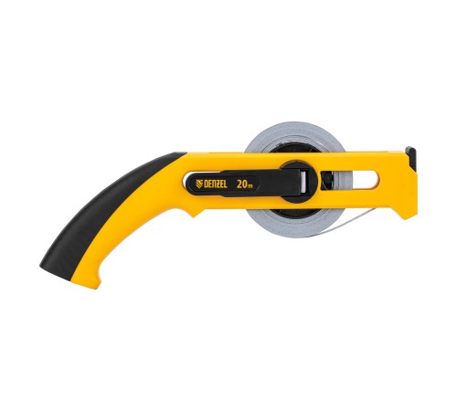 Рулетка геодезическая 20 м х 13 мм, открытый корпус, металлическая лента Denzel Рулетка геодезическая 20 м х 13 мм, открытый корпус, металлическая лента Denzel