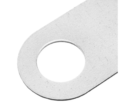 Проушина прямая, 2 мм, 75 х 40 мм, цинк Сибртех