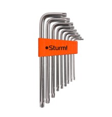 Набор ключей TORX, 9шт, T9-T50, CrV Sturm! Набор ключей TORX, 9шт, T9-T50, CrV Sturm!
