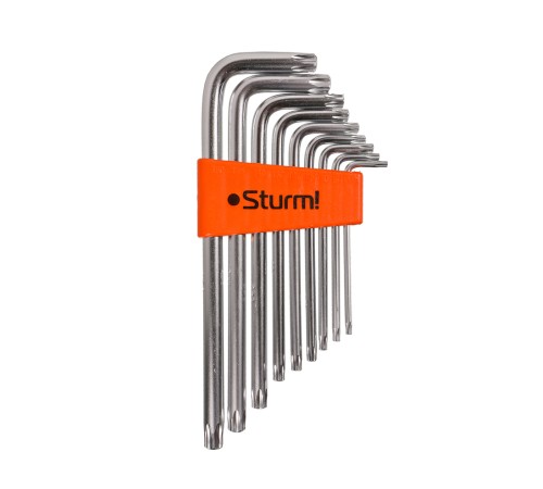 Набор ключей TORX, 9шт, T9-T50, CrV Sturm! Набор ключей TORX, 9шт, T9-T50, CrV Sturm!