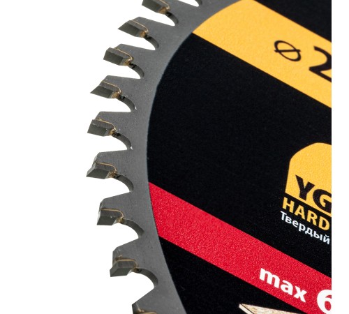 Пильный диск по дереву ф250 х 30 мм, 60 зубьев Denzel