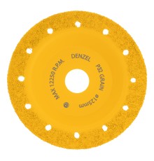 Чашка твердосплавная зачистная,125 мм, Плоская, мелкое зерно #32// Denzel