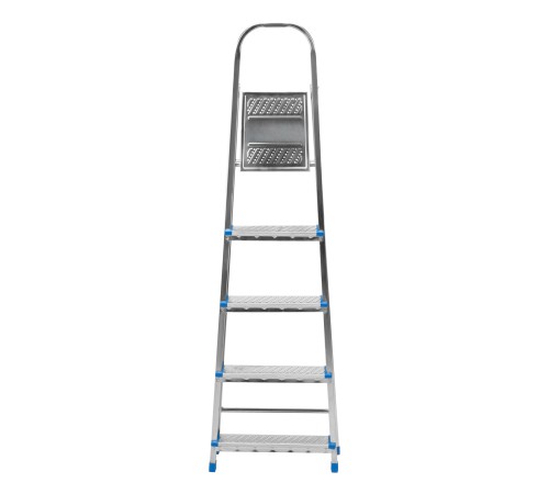 Стремянка, 5 ступеней, стальная, оцинкованная Сибртех