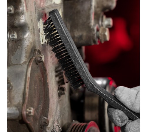 Набор щеток, 3 шт, металлические с пластмассовой ручкой, большие Matrix