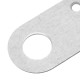 Проушина прямая, 2 мм, 70 х 30 мм, цинк Сибртех