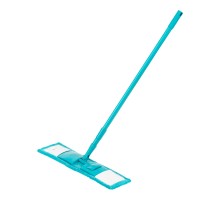 Швабра 120 см с пластик. складной подошвой, насадка из микрофиб, рукоятка телескоп., Home Palisad