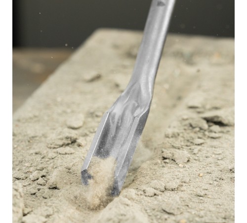 Зубило канальное, 14 х 22 х 250 мм, 40Cr, SDS PLUS Denzel