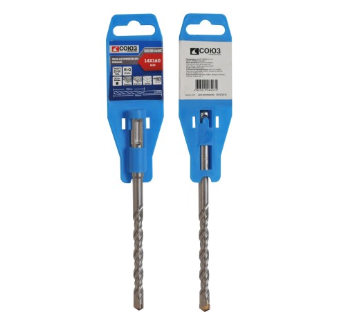 Бур SDS+ СОЮЗ 9019-SDS-14x160C Бур SDS+ СОЮЗ 9019-SDS-14x160C