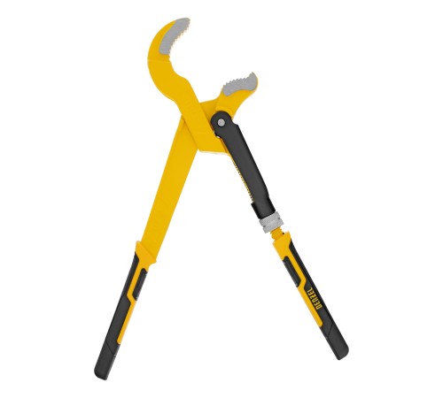 Ключ трубный рычажный №1, 1", цельнокованый, CrV, тип "S" Denzel