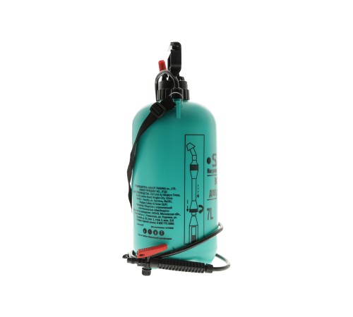 Опрыскиватель 7л с ручным насосом и шлангом Sturm!