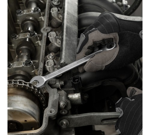 Набор инструмента, 1/2, Cr-V, S2, усиленный кейс, 58 предметов Stels