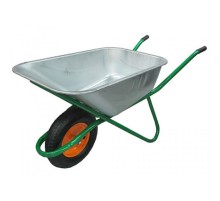 Тачка строительная 100 л 160 кг 113ZP одноколесная с пневмоколесом