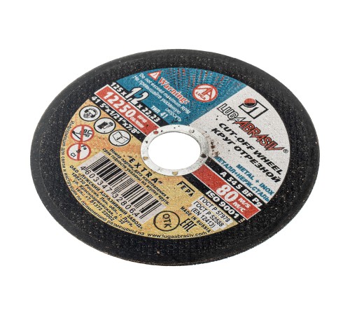 Круг отрезной по металлу, 125 х 1.2 х 22 мм &amp;quot;Луга&amp;quot;