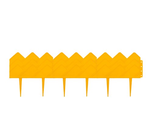 Бордюр "Кантри", 14 х 310 см, желтый, Palisad