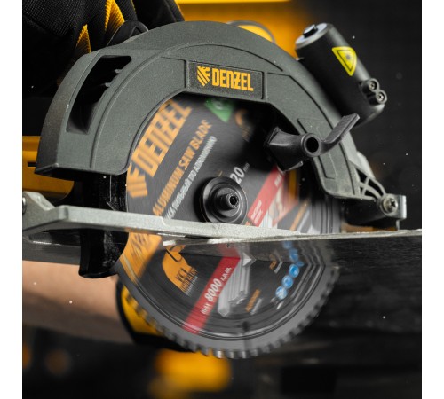 Пильный диск по алюминию ф185 х 20 мм, 64 зубьев Denzel