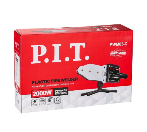 Паяльник для ПВХ труб сетевой P.I.T. PWM63-C