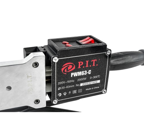 Паяльник для ПВХ труб сетевой P.I.T. PWM63-C